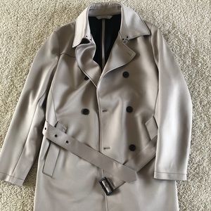 Zara Men’s Beige Trench Coat